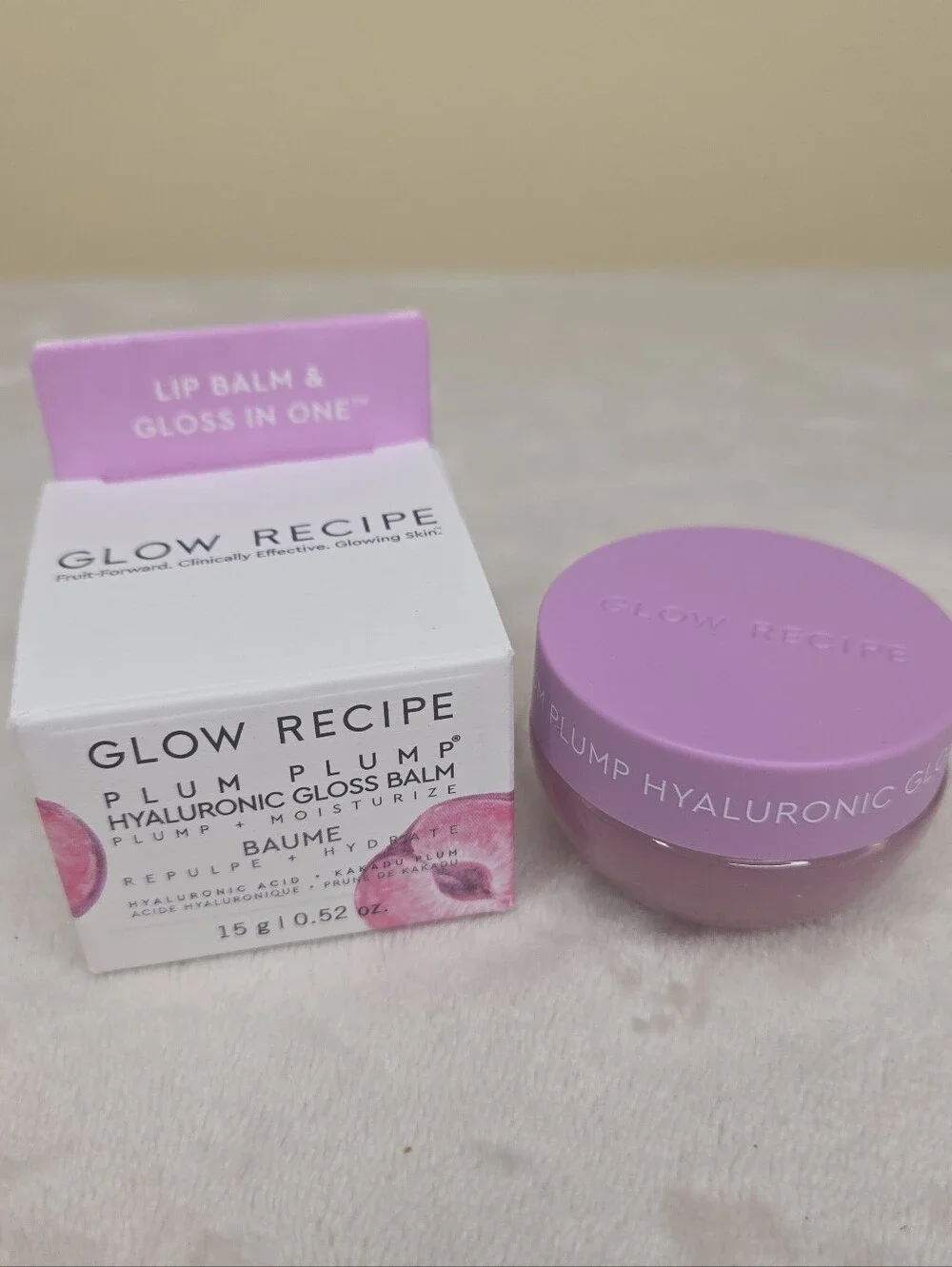 Glow Recipe Plum Plump Hyaluronic Gloss Balm